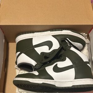Green Nike Dunks